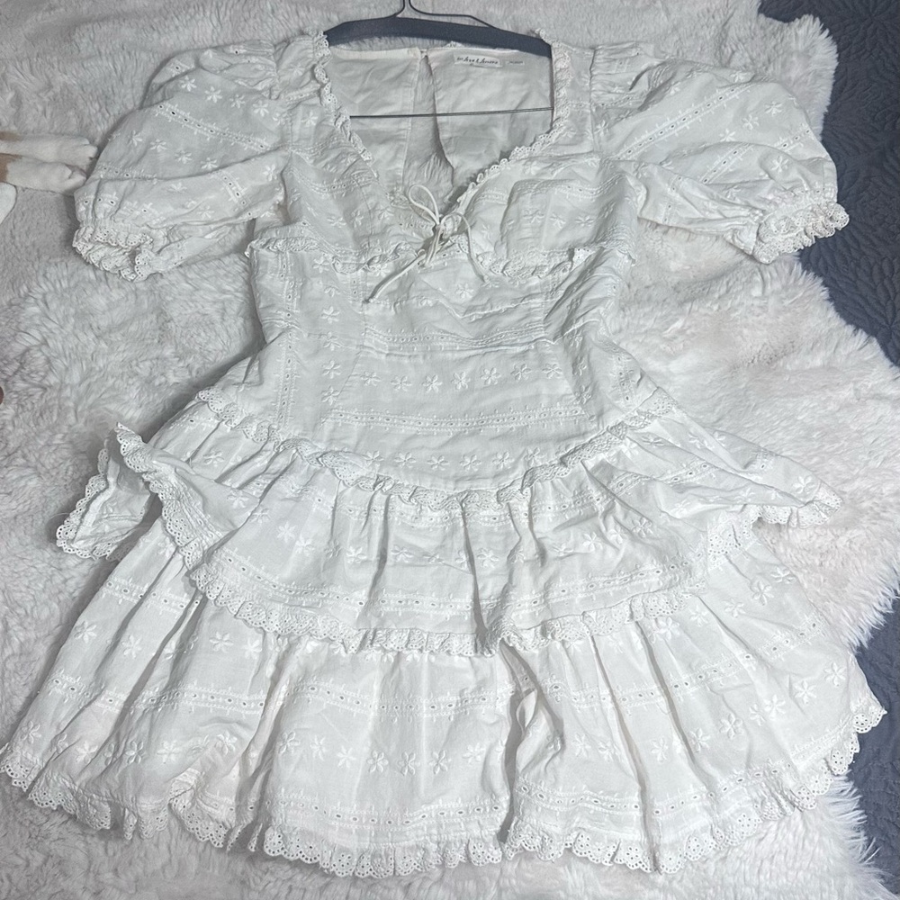 For Love And Lemons Ivory Lace Dress
